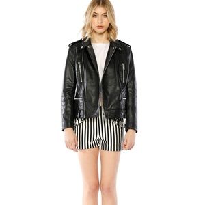 Walter Baker Black Leather Jacket